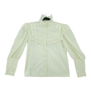Vintage Gunne Sport by Jessica McClintock Victorian Button Down